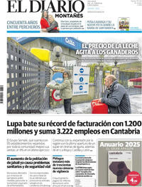 Portada El Diario Montañés 2026-03-31
