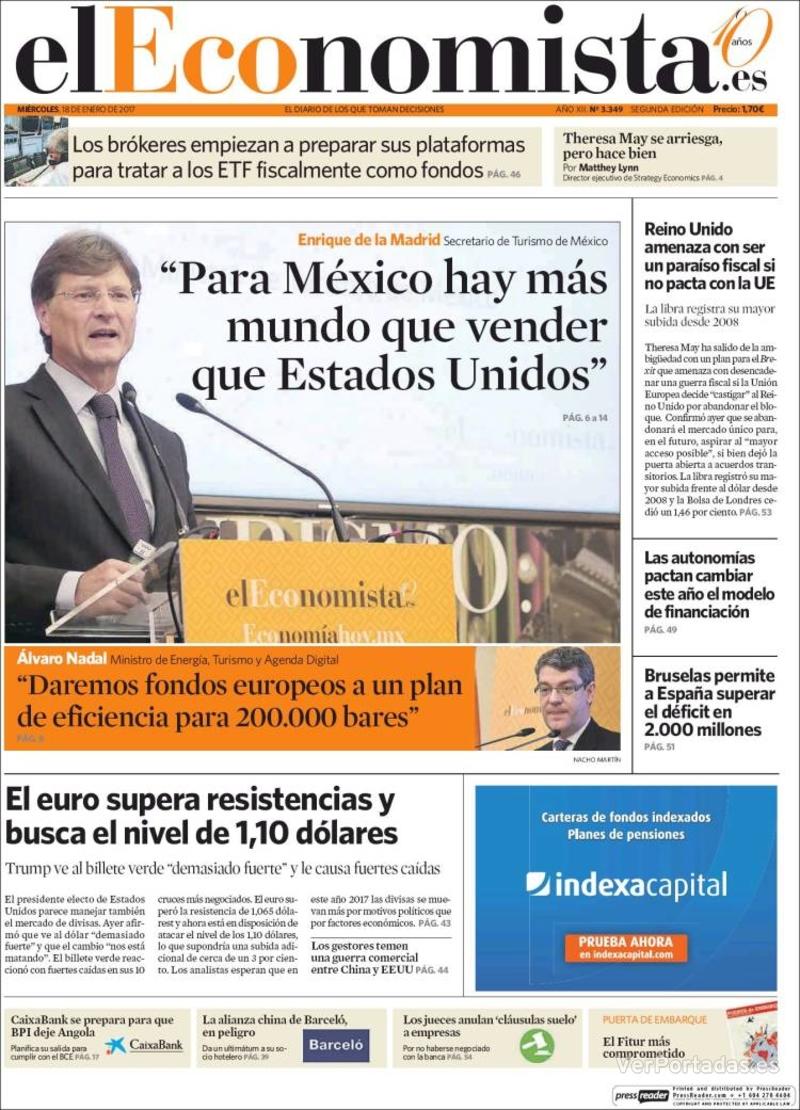 Portada Expansión 2017-01-18
