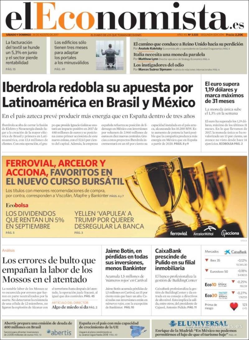 Portada Expansión 2017-08-26