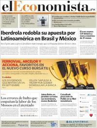 Portada El Economista 2017-08-26