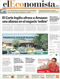 Portada El Economista 2018-05-18
