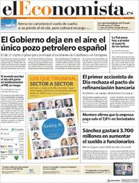 Portada El Economista 2018-12-19