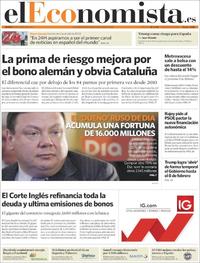 Portada El Economista 2018-01-23