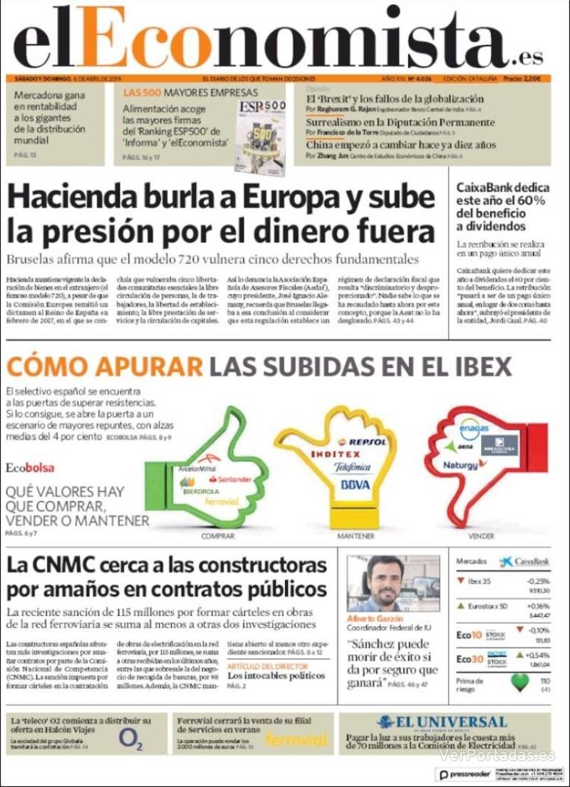Portada Expansión 2019-04-06