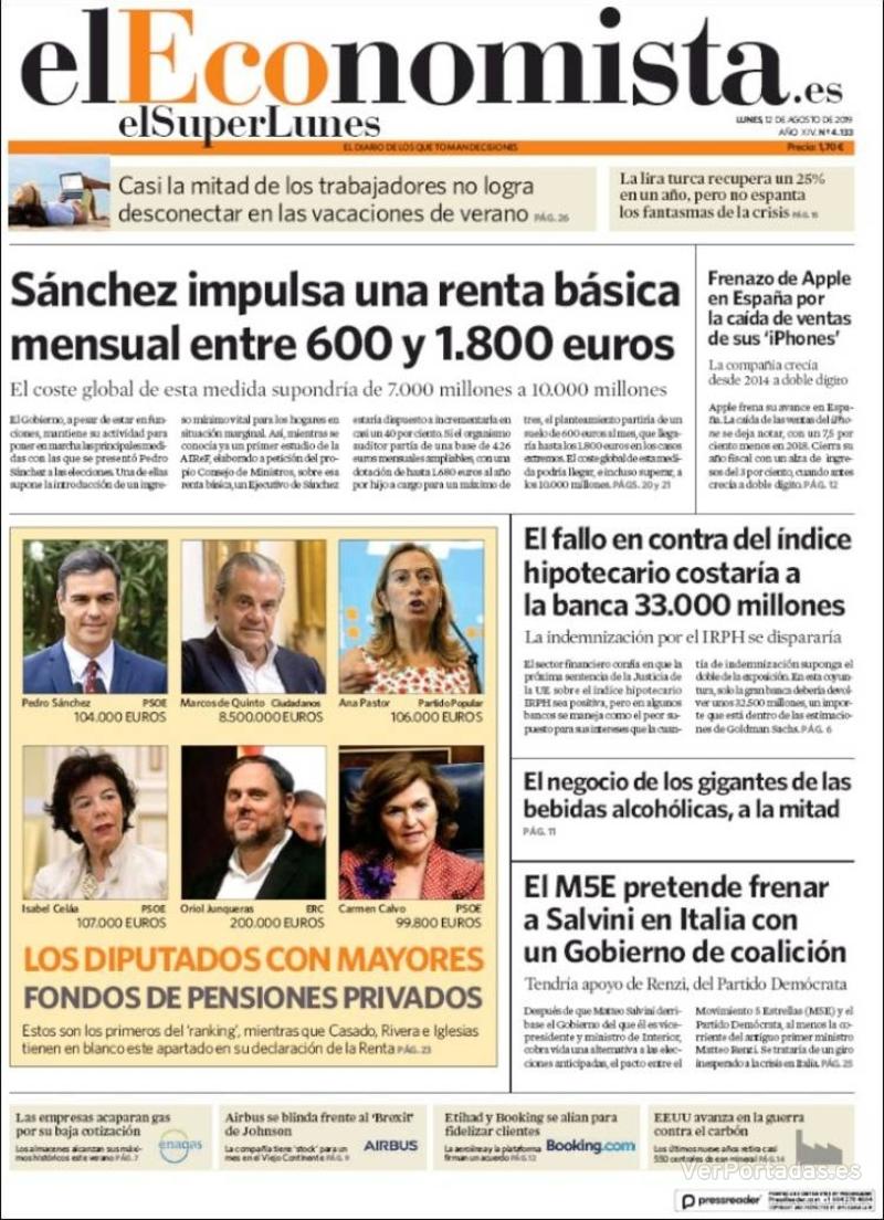 Portada Expansión 2019-08-12