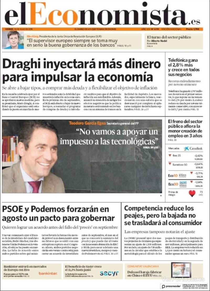 Portada Expansión 2019-07-26