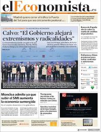 Portada El Economista 2019-12-04