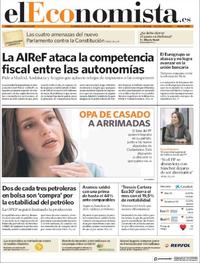 Portada El Economista 2019-12-06