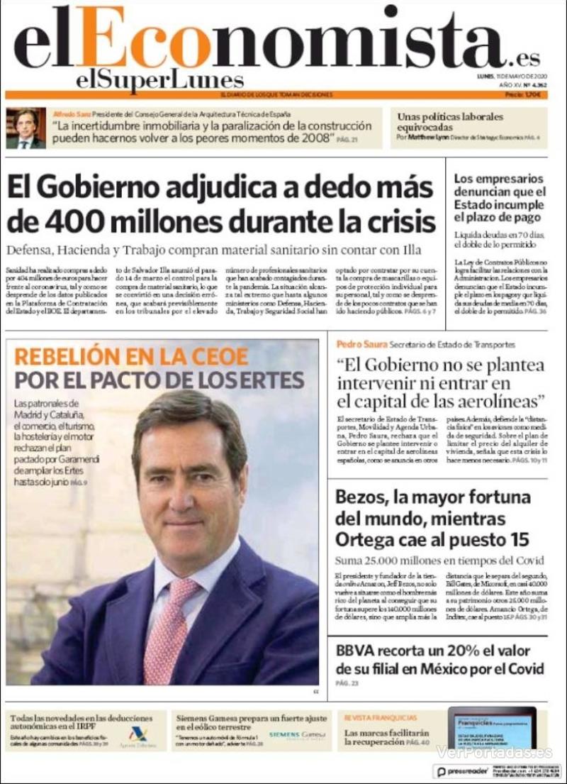 Portada Expansión 2020-05-11