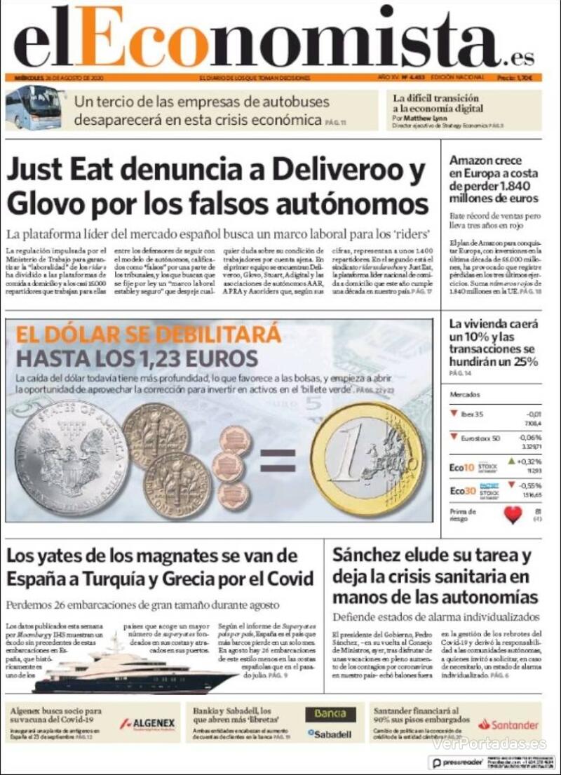 Portada Expansión 2020-08-26