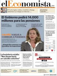 Portada El Economista 2020-04-22
