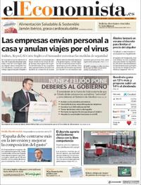 Portada El Economista 2020-02-27