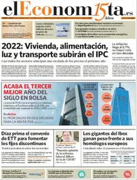 Portada El Economista 2022-01-01