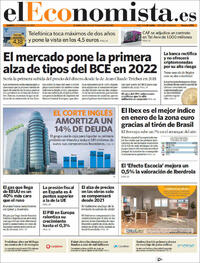 Portada El Economista 2022-02-01