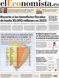 Portada El Economista 2022-05-04