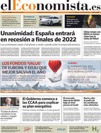 Portada El Economista 2022-08-06