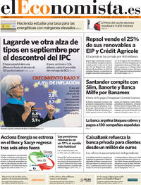 Portada El Economista 2022-06-10