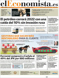 Portada El Economista 2022-02-19