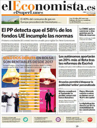 Portada El Economista 2022-01-24