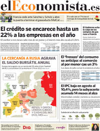 Portada El Economista 2022-08-31