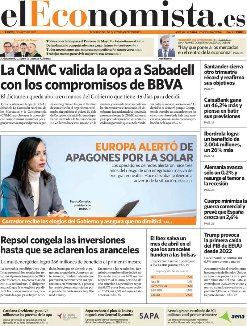 Portada Expansión 2025-05-01