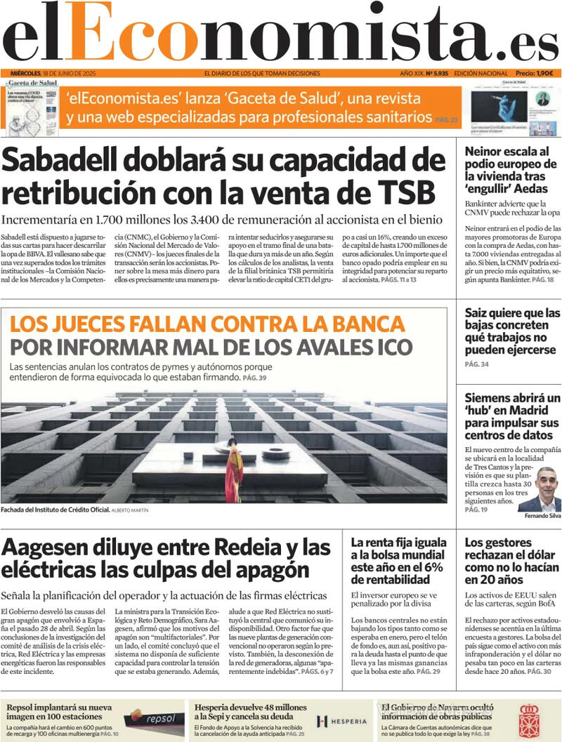 Portada Expansión 2025-06-18