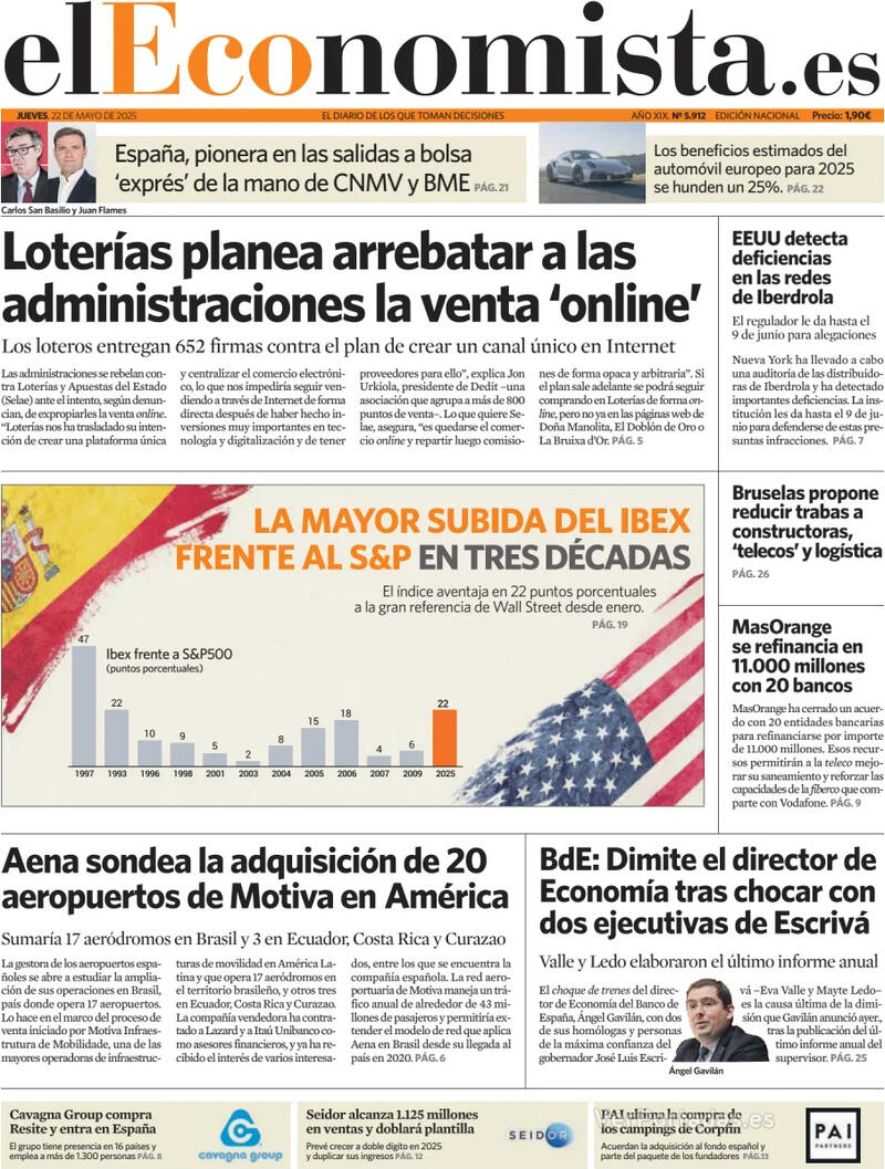 Portada Expansión 2025-05-22