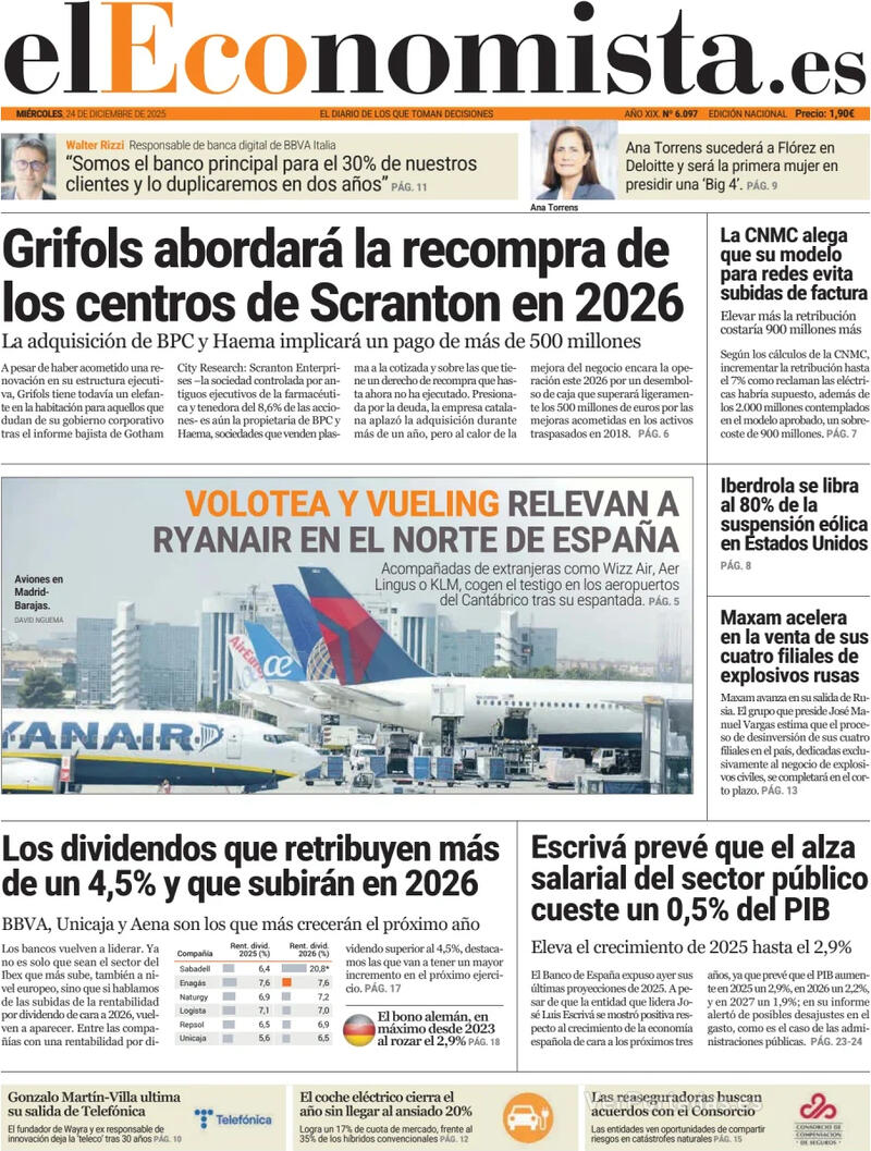 Portada Expansión 2025-12-24