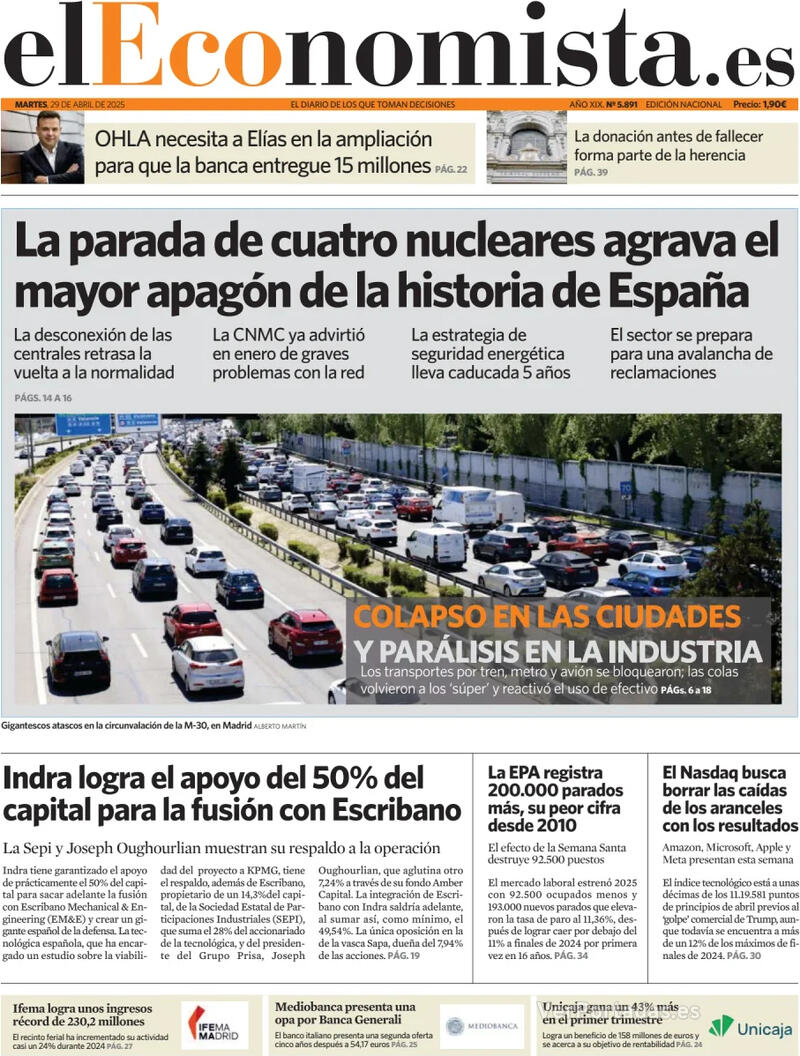 Portada Expansión 2025-04-29
