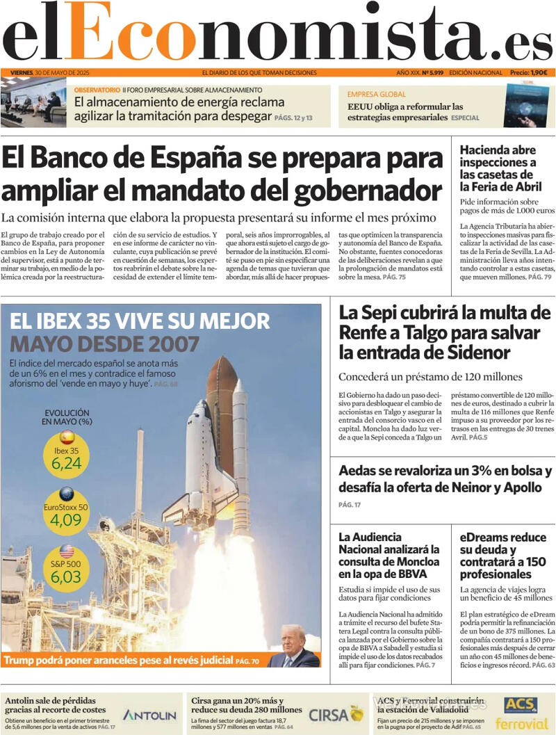 Portada Expansión 2025-05-30