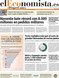 Portada El Economista 2025-09-01
