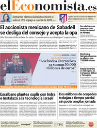 Portada El Economista 2025-10-01
