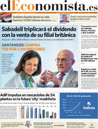 Portada periódico El Economista