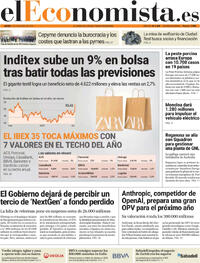 Portada El Economista 2025-12-04