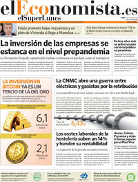 Portada periódico El Economista