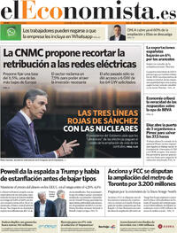 Portada periódico El Economista