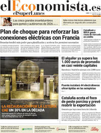 Portada El Economista 2025-12-08