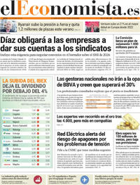 Portada El Economista 2025-10-09