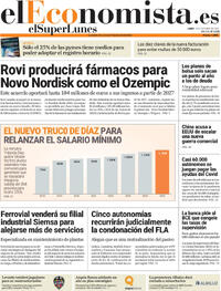 Portada El Economista 2025-10-13