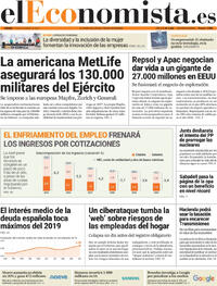 Portada El Economista 2025-11-14