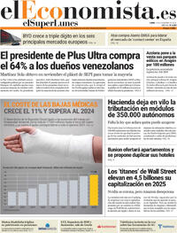 Portada El Economista 2025-12-15