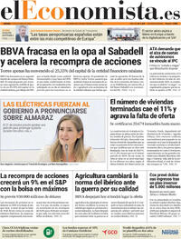Portada El Economista 2025-10-17