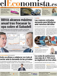 Portada El Economista 2025-10-18