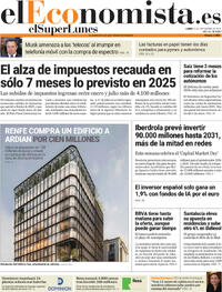 Portada El Economista 2025-09-22