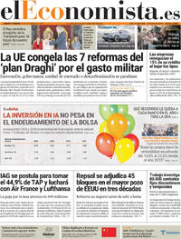 Portada periódico El Economista