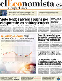 Portada El Economista 2025-12-22
