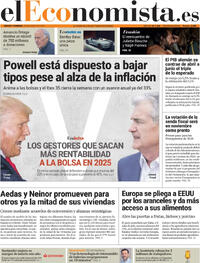 Portada El Economista 2025-08-23
