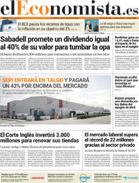 Portada El Economista 2025-07-25