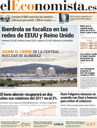 Portada El Economista 2025-09-25