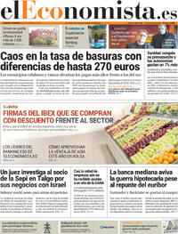 Portada El Economista 2025-10-25